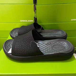 Crocs zapatillas de hombre LiteRide chanclas, zapatos de playa