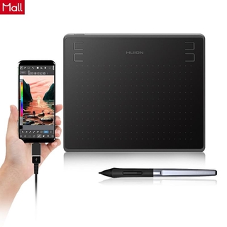 [nuevo] HUION HS64 6x4 pulgadas gráfico dibujo tabletas teléfono Tablet Pen Tablet Tablet con lápiz capacitivo sin batería para Android Windows MacOS