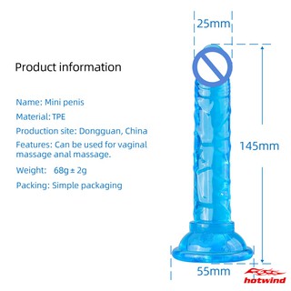【HW】Crystal Transparent Sucker Penis No Vibrator Realistic Dildo Adults Sex Toy For Woman (4)