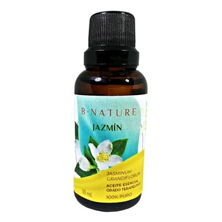 Aceite esencial de Jazmin B Nature 30 ml aromaterapia grado terapeutico puro natural