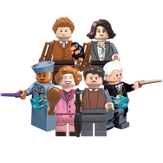 En STOCK Lego Jacob Queenie Newt Gellert Grinelwald bestias fantásticas y dónde encontrarlas minifiguras
