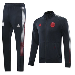 （FIFA Jersey）Bayern N98 jacket 20/21 autumn and winter long-sleeved football suit jacket Bayern sweater suit leg pants m