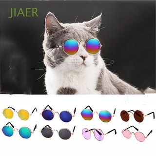 jiaer encantadoras gafas de sol multicolor para mascotas/lentes de sol/fotos accesorios/accesorios para gatos/perros/accesorios para ojos/multicolor