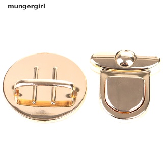 Mungergirl 2x Metal Lock Bag Case Buckle Clasp For Handbags Shoulder Bags Purse Accessories MX