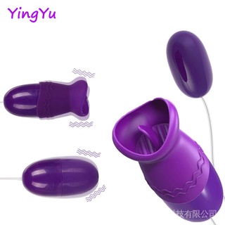 Multi-Velocidad Lengua Oral Lamiendo Vibrador USB Huevo Punto G Vagina Masaje Clítoris Estimulador Juguetes Sexuales Para Mujeres