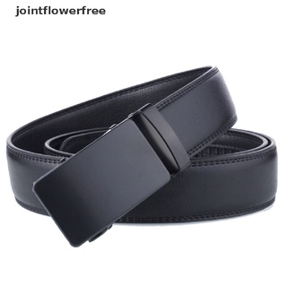 Jss cinturón de hebilla automática para hombre/cinturón de cuero Casual para negocios JSS