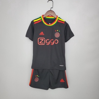 2021 2022 Niños Ajax Jersey Juventus Local Camiseta de Fútbol Personalización Nombre Número