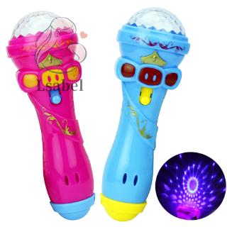 juguete con forma de micrófono para niños/linterna estrellada
