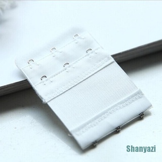 [shanyazi] extensor de sujetador elástico 2/3 ganchos clip en correa suave sujetador banda extensor