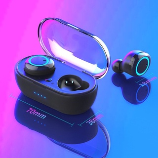 Audífonos Inalámbricos TWS 5A De Alta Calidad/Bluetooth 5.0 TWS2 Y50/In-Ear Con Compartimento De Carga Táctiles
