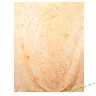 (formyhome) 2019 snack tortilla manta redonda burrito manta de tortilla textura super suave de lana manta de tiro (2)