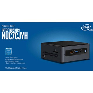 Mini PC INTEL NUC7CJYH BAREBONE sin HDD sin RAM