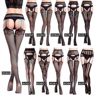 Sexy Women Fishnet Stockings Thigh Suspender Pantyhose Girls Lace Tights