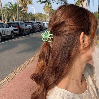 titiy caliente flor garra de pelo garra de pelo para el pelo grueso clips para las mujeres nuevo encanto garras clips mariposa clips/multicolor
