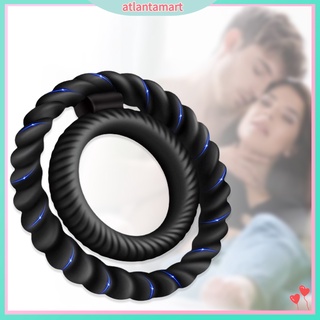 Penis Corrector Longer-lasting Erection Waterproof Silicone Delay Ejaculation Lock Ring for Male