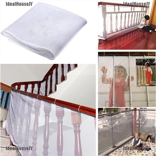IdealHouseJY red de seguridad de bebé niños escalera balcón malla protectora hogar niño guardia
