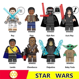 DIY Lego bloque de construcción Star Wars Minifigures juguetes para niños