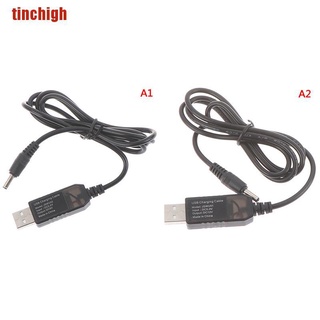 [Tinchigh] 3.5 * 1.35 Mm Usb Cable Booster 5V Paso Hasta 9V 12V Convertidor De Voltaje Pantalla [Caliente]