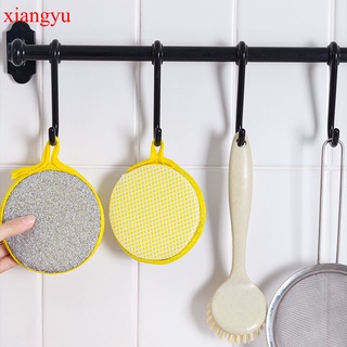 Xiangyu 5 pzs esponja de limpieza de doble cara para limpiar platos/herramientas de limpieza del hogar/cepillos para lavar platos
