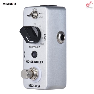 HP MOOER NOISE KILLER Mini Noise Reduction Guitar Effect Pedal 2 Modes True Bypass Full Metal Shell