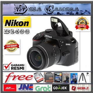 Nikon D3400 AF-P 18-55mm VR garantía oficial