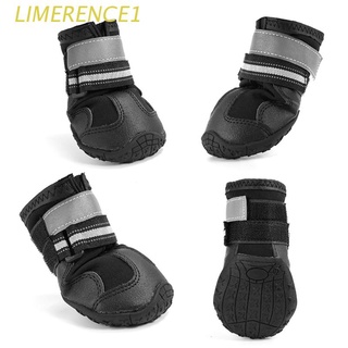 LIME Anti-slip Reflective Puppy Shoes Pet Boots Dog Waterproof Shoes Rugged Anti-Slip and Skid-Proof Breathable Mesh Puppy