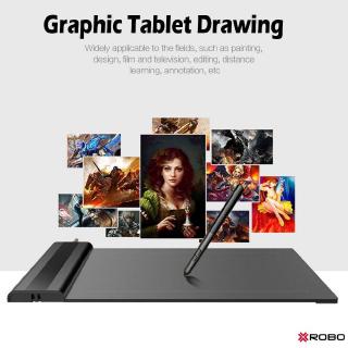 Tableta gráfica De dibujo De Arte Digital Para dibujo y escritura y dibujo De 6x4 pulgadas con pluma