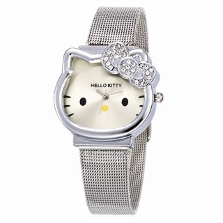 Hello Kitty precioso reloj de pulsera de dibujos animados para mujeres elegante reloj de cuarzo para niñas (2)