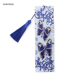 ove 5D Butterfly1 DIY Bookmark Diamond Painting Special Shaped Diamond Embroidery