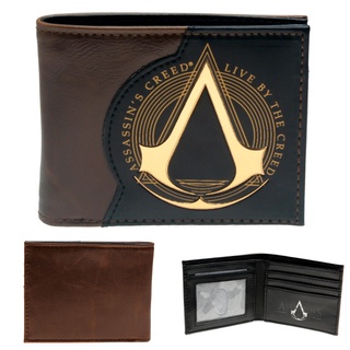 Cartera Assassins Creed Hombre Logo Ubisoft Gamer Xbox Ps4 Billetera Piel Tarjetero Regalo Cumpleaños