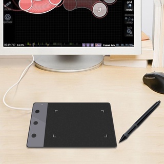 xiaanle 1 Set HUION 420 tableta de dibujo Anti-interferencia suave escritura USB interfaz gráfica tableta de escritura para pintura