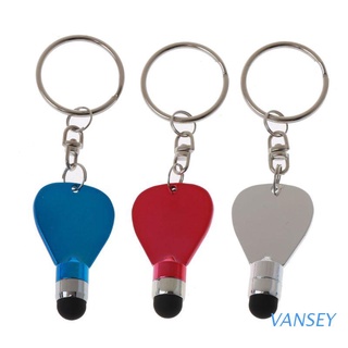 Vansey 1PC Universal Plastic Capacitive Touch Screen Stylus Pen Touch Pen Keychain for Tablet PC Pad Phone Pen