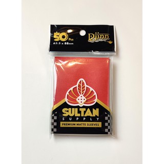 Sultan Djinn Card Slevee Standard 63,55 mm X 88 mm (66 X 91) - rojo