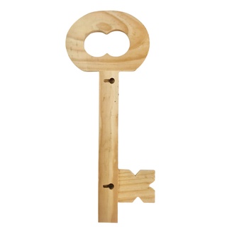 Porta llaves de madera - En forma de Llave (2)