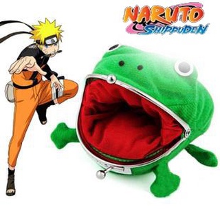 【Envío en 24 horas】Naruto monedero rana de dibujos animados rana monedero Anime periférico (1)