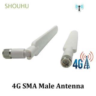 SHOUHU 2pcs Profesional 3G 4G LTE Estable Router antena Antena Wifi Universal External Plegable Huawei modem Router 5dBi Conector SMA
