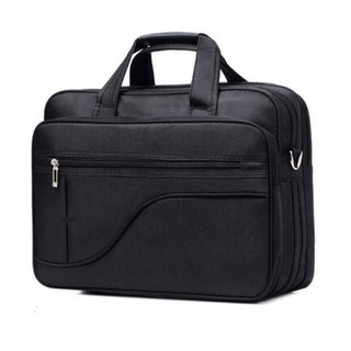 17 pulgadas portátil maletín hombres negocios Notebook bolso de hombro de gran capacidad