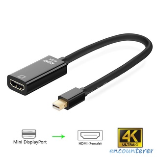 miniDP A HDMI4K * 2K HD cable De Extensión De Vídeo DisplayPort HDTV Adaptador 3840x2160 Resolución 3D 1080P encounter4