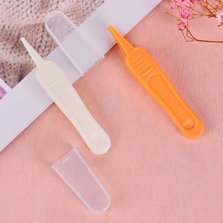 Baby Daily Care Cleaning Tweezers Safety Round Nose Clip