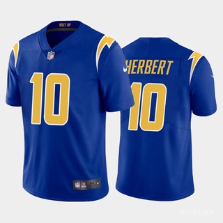 🙌 Camiseta Nike Justin Herbert blanco Los Angeles Chargers 2020 para hombre zV9k