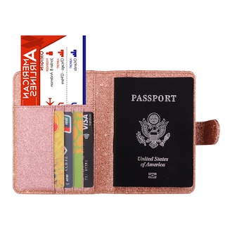 Funda De pasaporte con cierre Rfid/estuche Para pasaporte/funda De viaje (8)