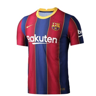 ¡listo Stock! ¡Nike! 2021 Barcelona Home No. 10 Messi Kit cómodo transpirable de algodón puro de fútbol Jersi campeonato Jersey de casa Jersey de fútbol