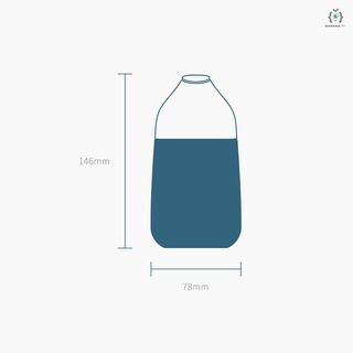 THERMOS Ba Smart botella de aislamiento al vacío botella de viaje taza beso beso pescado vacío termos termos OLED temperatura pantalla taza termo 310ML (8)