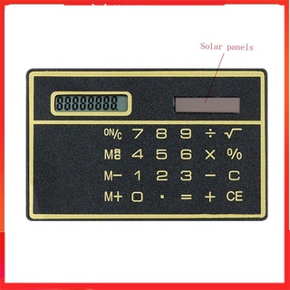 Calculadora Portátil Mini Calculadora de energía Solar ultradelgada táctil de 8 Dígitos 5.10 (6)