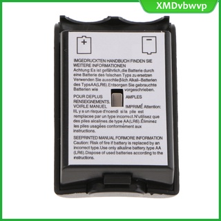 [vbwvp] 1 pieza negro portátil paquete de batería funda para xbox 360 controlador inalámbrico - ahorrar dinero sin comprar nuevo