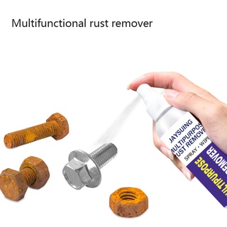 [excitado] spray multiusos removedor de óxido superficie de metal pintura cromada mantenimiento del coche hierro polvo limpieza super óxido removedor (7)