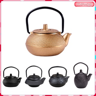 [xmfocjgd] hervidor de té de hierro fundido duradero, tetera de hierro saludable, tetera de regalo, mantener caliente