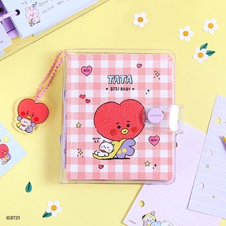 [BT21] ★BT21 3 Ring Note LITTLE BUDDY★ Keychain KeyRing Included / BTS BT21 OFFICIAL (READY STOCK) (1)