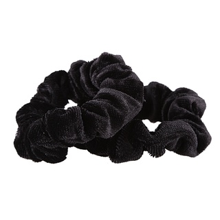 pack de 10 bandas elásticas para el cabello negro veet scrunchie (5)