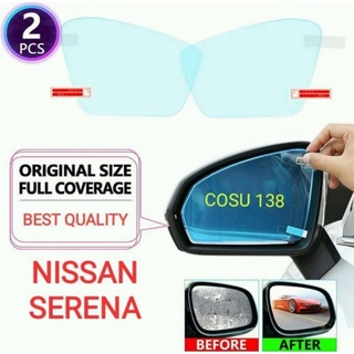 Espejo retrovisor película antiniebla rocío agua lluvia coche Nissan Serena Premium
